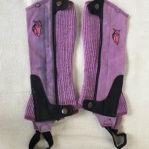 Girls Ovation Half Chaps